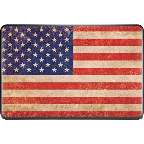 Distressed American Flag Google Pixelbook Go Skin